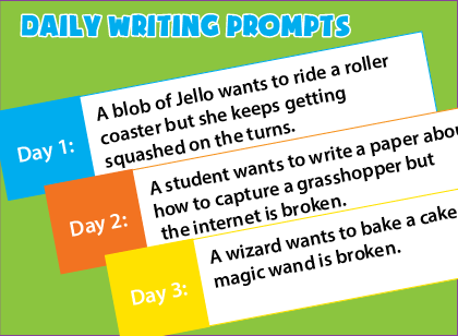 Kids creative writing prompts