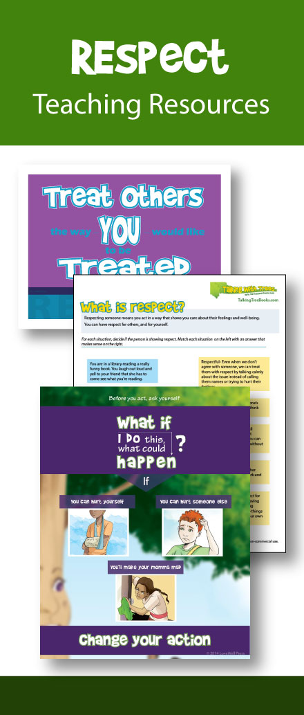 free respect worksheets and teaching resources for kids